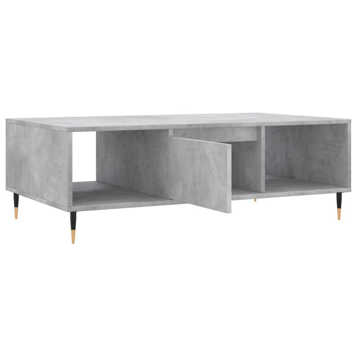 vidaXL Τραπεζάκι Σαλονιού Γκρι Σκυρ. 104x60x35 εκ. Επεξεργασμένο Ξύλο