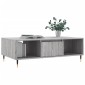 vidaXL Τραπεζάκι Σαλονιού Γκρι Sonoma 104x60x35 εκ. Επεξεργασμένο Ξύλο