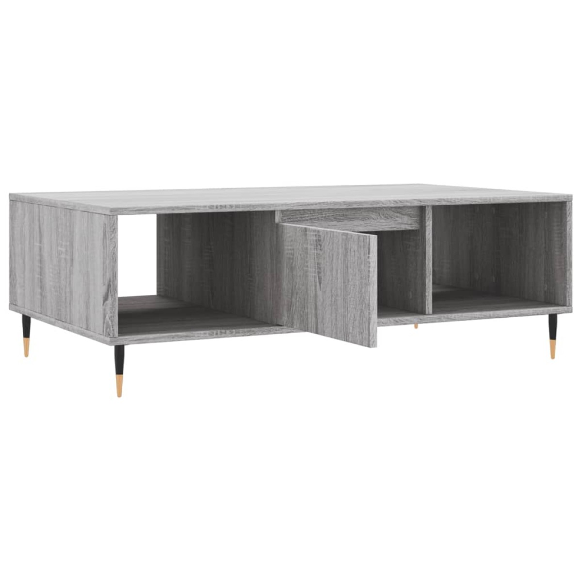 vidaXL Τραπεζάκι Σαλονιού Γκρι Sonoma 104x60x35 εκ. Επεξεργασμένο Ξύλο