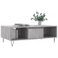 vidaXL Τραπεζάκι Σαλονιού Γκρι Sonoma 104x60x35 εκ. Επεξεργασμένο Ξύλο