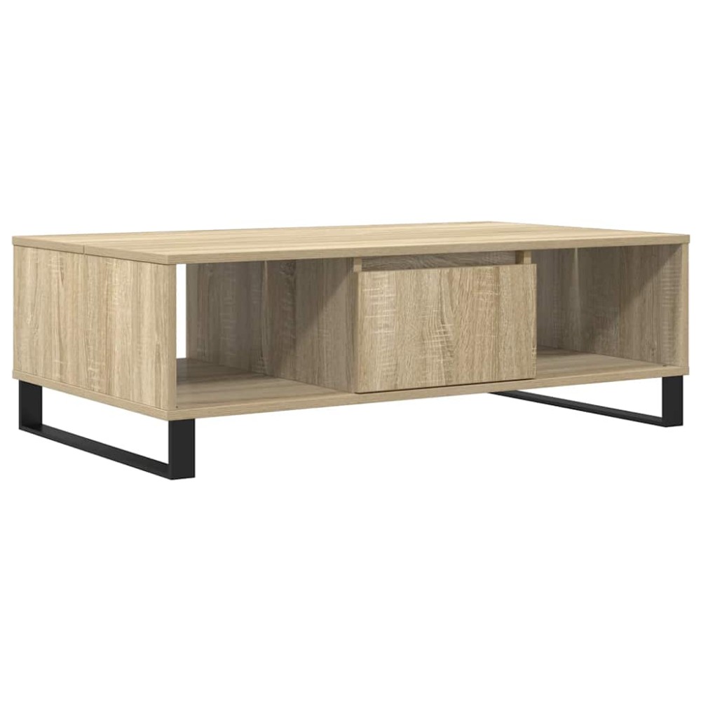 vidaXL Τραπεζάκι Σαλονιού Sonoma Δρυς 104x60x35 εκ. από Επεξεργ. Ξύλο