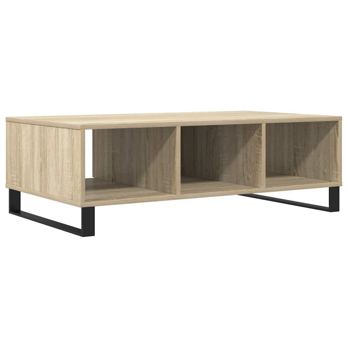 vidaXL Τραπεζάκι Σαλονιού Sonoma Δρυς 104x60x35 εκ. από Επεξεργ. Ξύλο