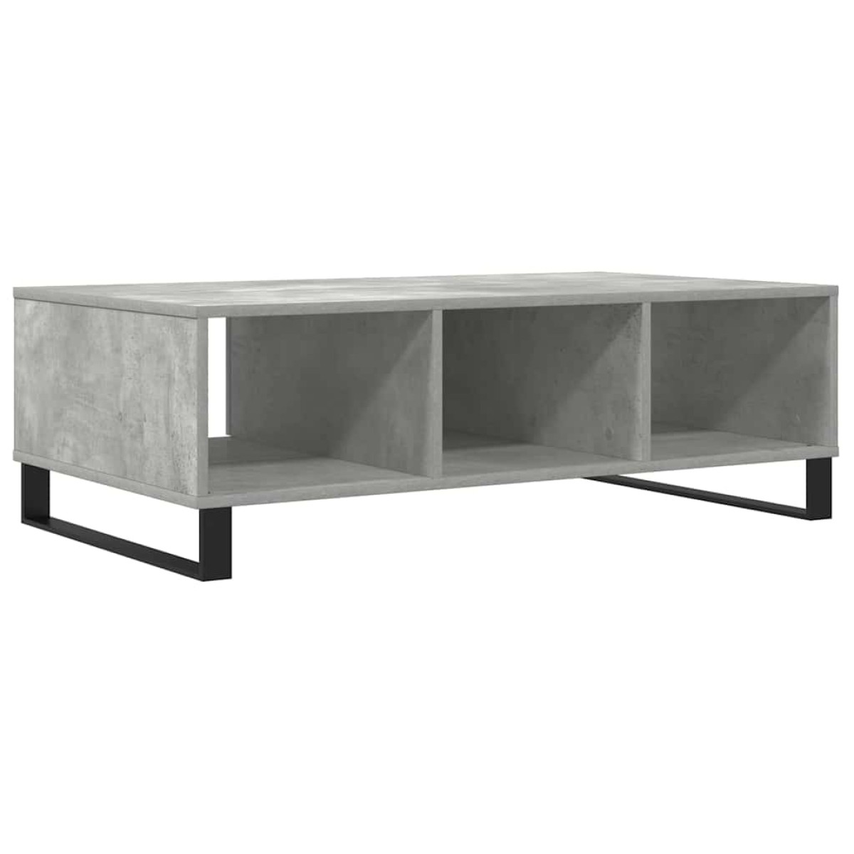 vidaXL Τραπεζάκι Σαλονιού Γκρι Σκυρ. 104x60x35 εκ. Επεξεργασμένο Ξύλο