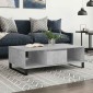 vidaXL Τραπεζάκι Σαλονιού Γκρι Σκυρ. 104x60x35 εκ. Επεξεργασμένο Ξύλο