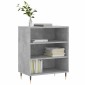 vidaXL Ντουλάπι Γκρι Σκυροδέματος 57x35x70 εκ. Επεξεργασμένο Ξύλο
