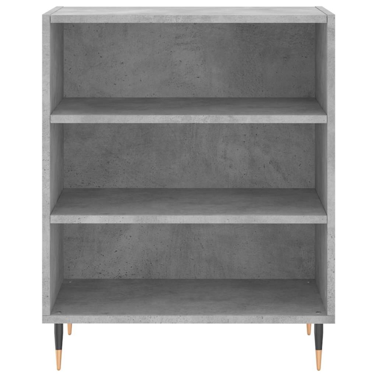 vidaXL Ντουλάπι Γκρι Σκυροδέματος 57x35x70 εκ. Επεξεργασμένο Ξύλο