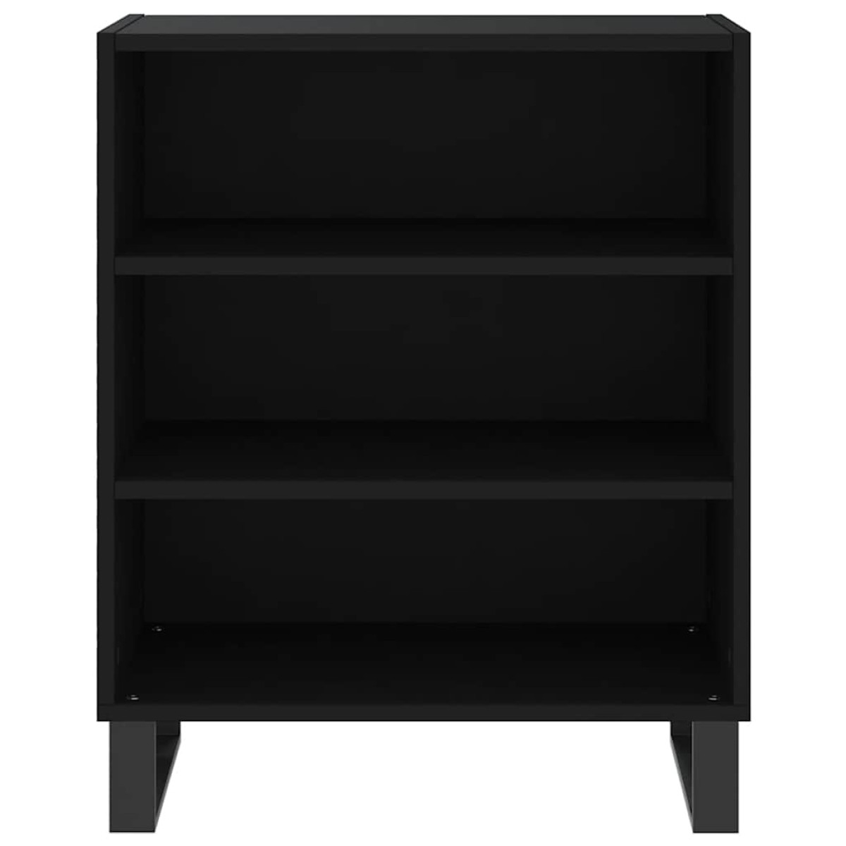 vidaXL Ραφιέρα Μαύρη 57 x 35 x 70 εκ. από Επεξεργασμένο Ξύλο