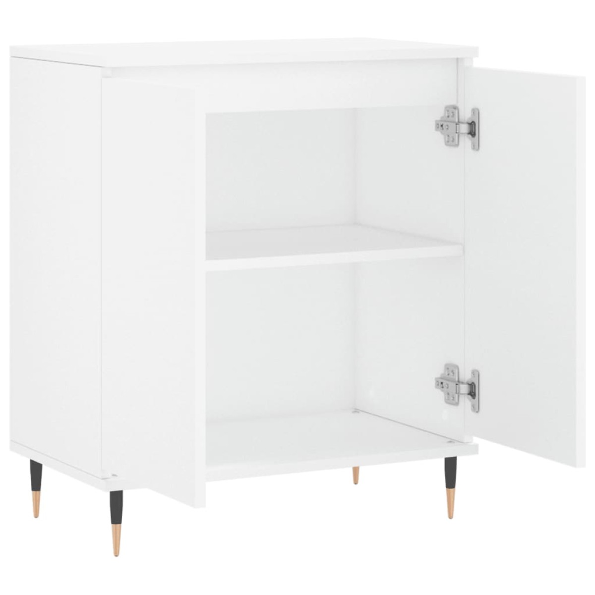 vidaXL Συρταριέρα Λευκή 60 x 35 x 70 εκ. από Επεξεργασμένο Ξύλο