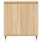vidaXL Συρταριέρα Sonoma Δρυς 60x35x70 εκ. Επεξεργασμένο Ξύλο