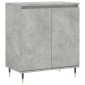 vidaXL Ντουλάπι Γκρι Σκυροδέματος 60x35x70 εκ. Επεξεργασμένο Ξύλο