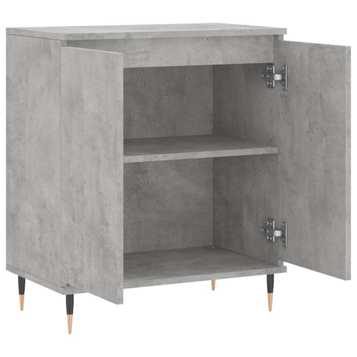 vidaXL Ντουλάπι Γκρι Σκυροδέματος 60x35x70 εκ. Επεξεργασμένο Ξύλο