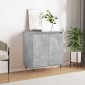 vidaXL Ντουλάπι Γκρι Σκυροδέματος 60x35x70 εκ. Επεξεργασμένο Ξύλο