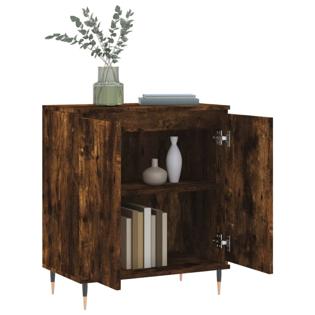 vidaXL Ντουλάπι Καπνιστή Δρυς 60x35x70 εκ. από Επεξεργασμένο Ξύλο
