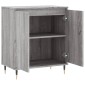 vidaXL Ντουλάπι Γκρι Sonoma 60x35x70 εκ. από Επεξεργασμένο Ξύλο