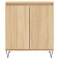 vidaXL Συρταριέρα Sonoma Δρυς 60x35x70 εκ. Επεξεργασμένο Ξύλο