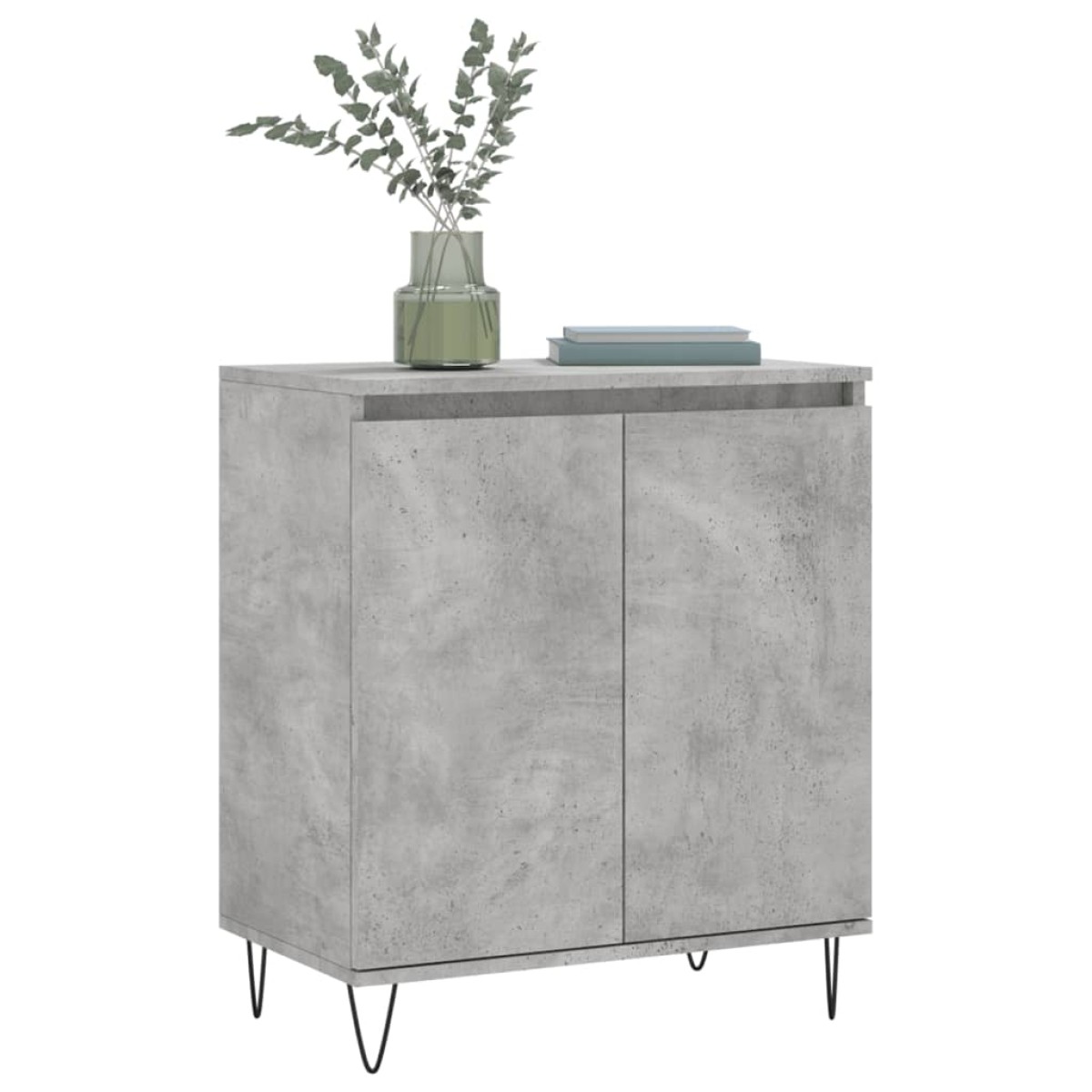 vidaXL Ντουλάπι Γκρι Σκυροδέματος 60x35x70 εκ. Επεξεργασμένο Ξύλο