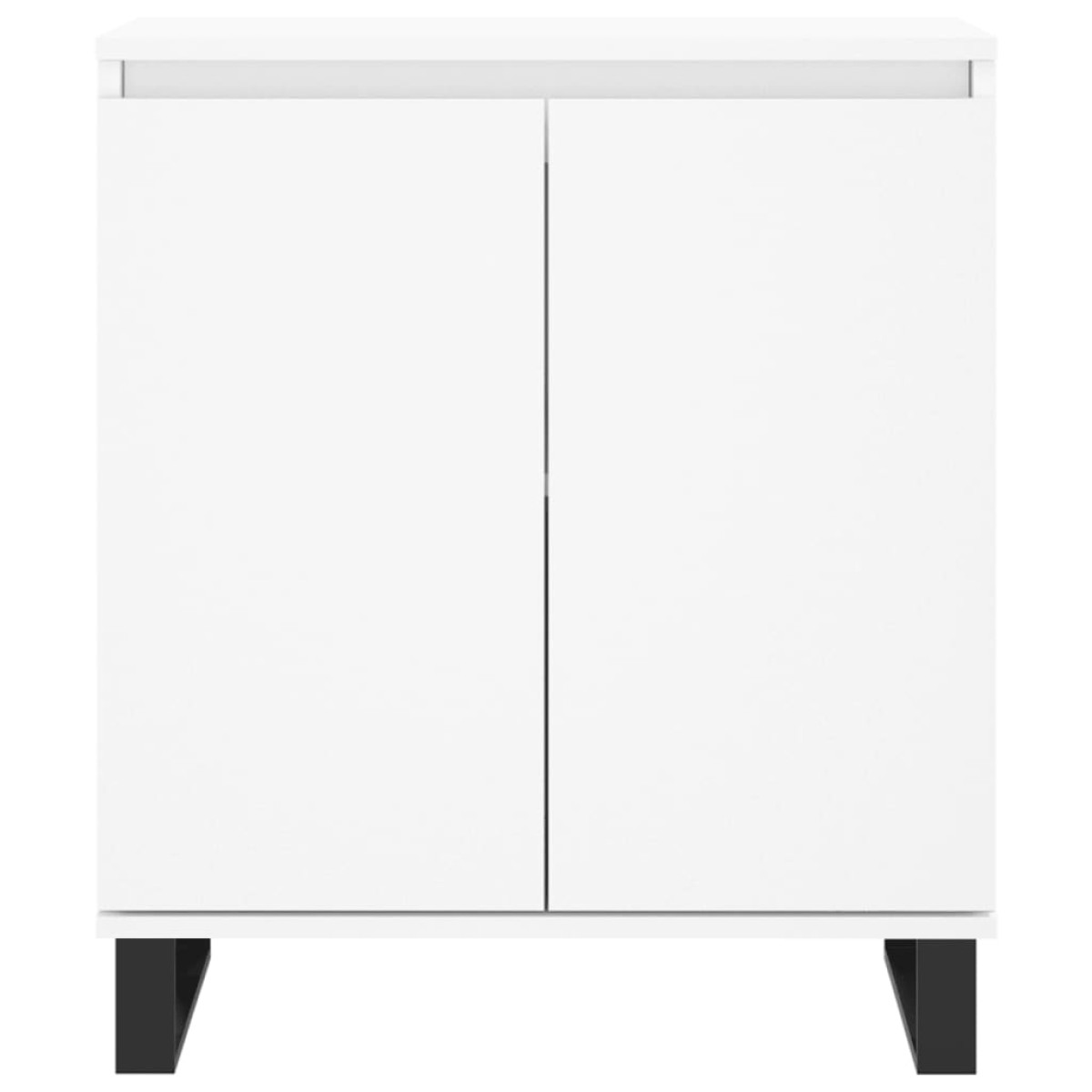 vidaXL Συρταριέρα Λευκή 60 x 35 x 70 εκ. από Επεξεργασμένο Ξύλο