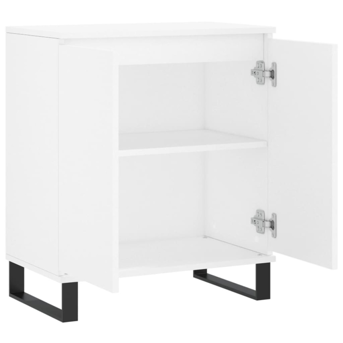 vidaXL Συρταριέρα Λευκή 60 x 35 x 70 εκ. από Επεξεργασμένο Ξύλο