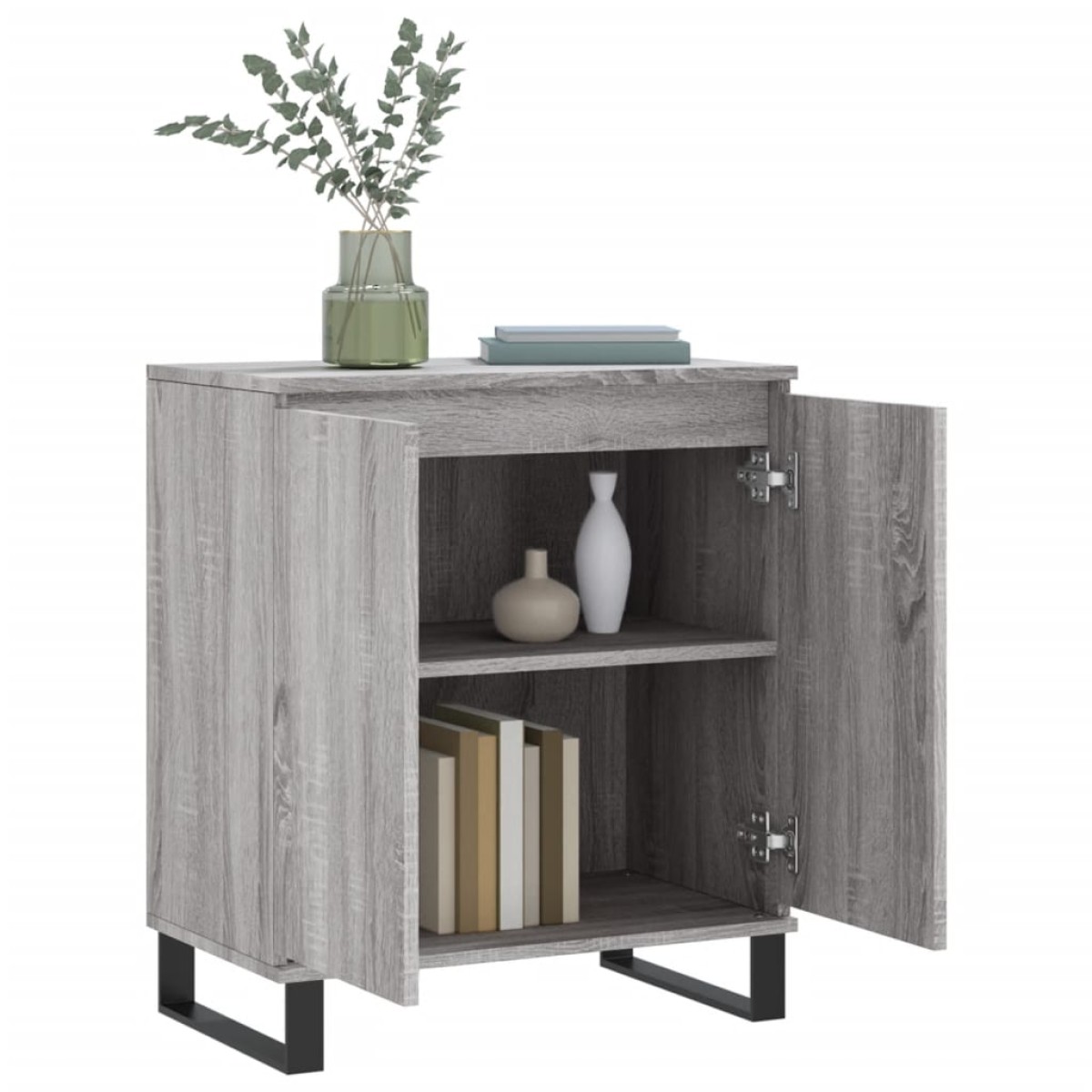 vidaXL Ντουλάπι Γκρι Sonoma 60x35x70 εκ. από Επεξεργασμένο Ξύλο