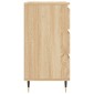 vidaXL Συρταριέρα Sonoma Δρυς 60x35x70 εκ. Επεξεργασμένο Ξύλο