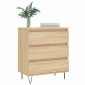 vidaXL Συρταριέρα Sonoma Δρυς 60x35x70 εκ. Επεξεργασμένο Ξύλο