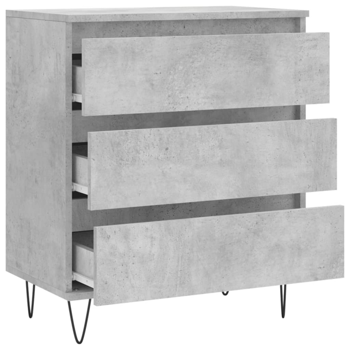 vidaXL Ντουλάπι Γκρι Σκυροδέματος 60x35x70 εκ. Επεξεργασμένο Ξύλο
