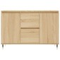 vidaXL Μπουφές Sonoma Δρυς 104 x 35 x 70 εκ. από Επεξεργασμένο Ξύλο
