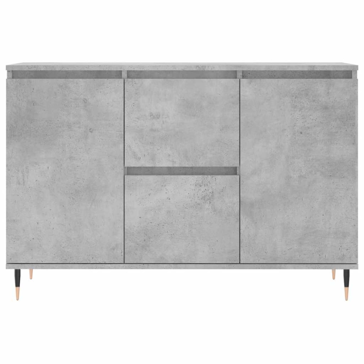 vidaXL Μπουφές Γκρι Σκυροδέματος 104x35x70 εκ. από Επεξεργασμένο Ξύλο