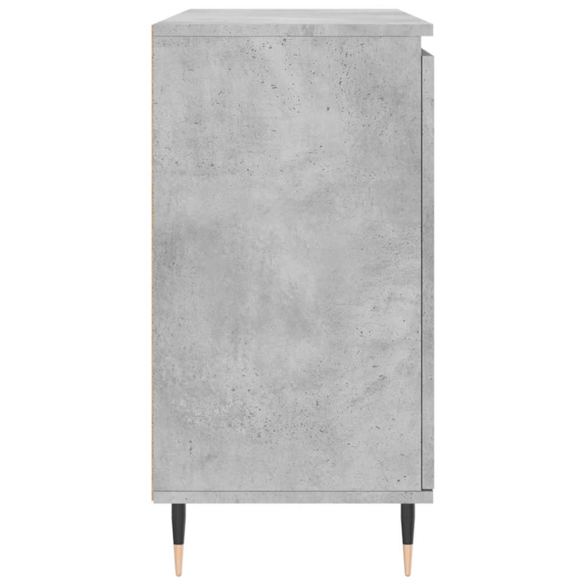 vidaXL Μπουφές Γκρι Σκυροδέματος 104x35x70 εκ. από Επεξεργασμένο Ξύλο