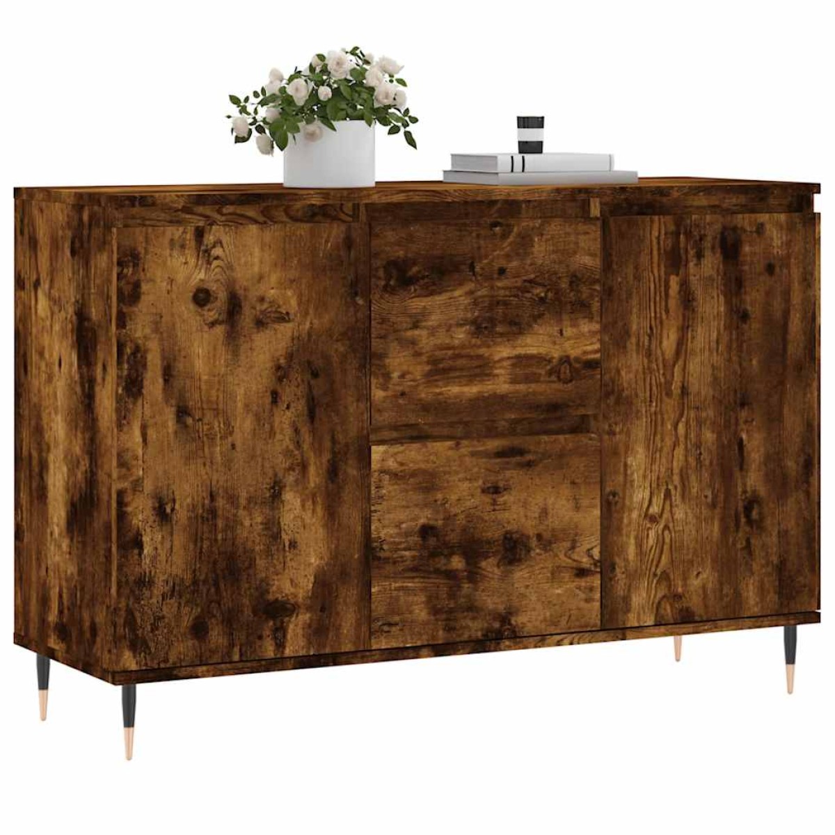 vidaXL Ντουλάπι Καπνιστή Δρυς 104x35x70 εκ. από Επεξεργασμένο Ξύλο