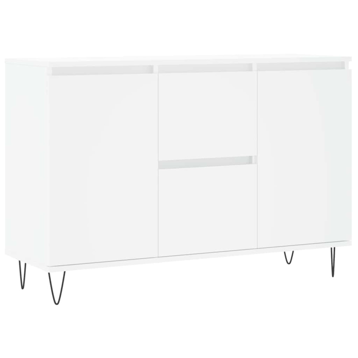 vidaXL Μπουφές Λευκός 104 x 35 x 70 εκ. από Επεξεργασμένο Ξύλο