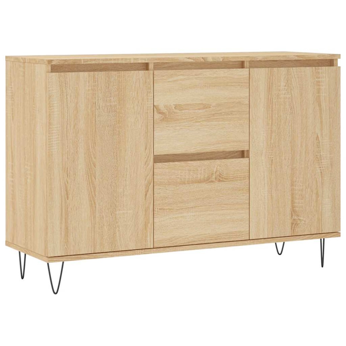 vidaXL Μπουφές Sonoma Δρυς 104 x 35 x 70 εκ. από Επεξεργασμένο Ξύλο