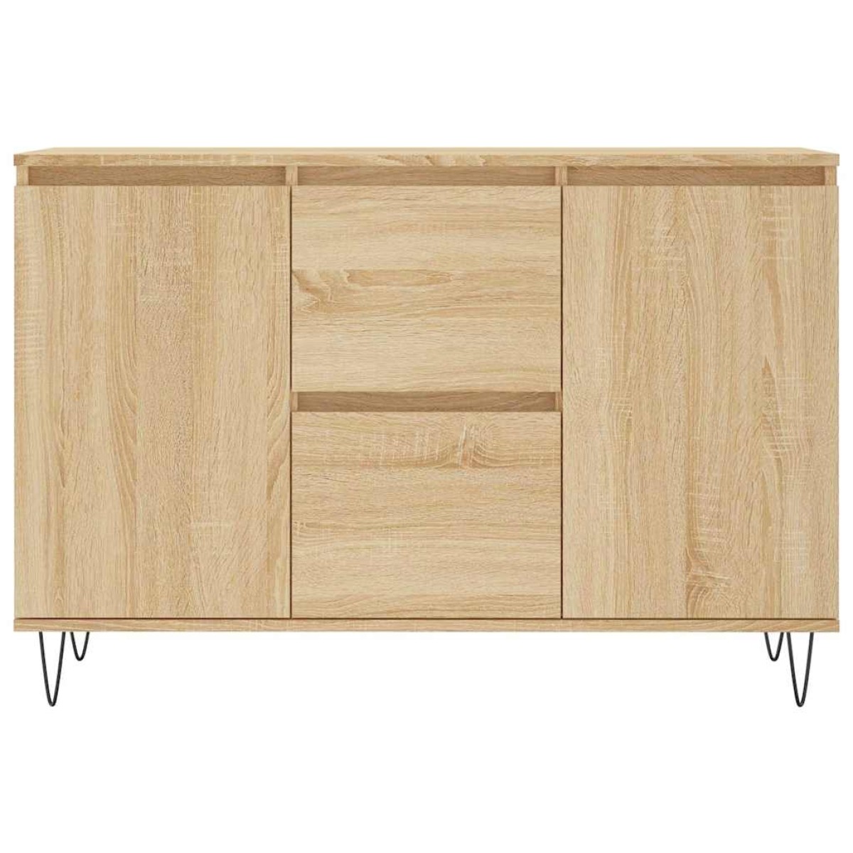 vidaXL Μπουφές Sonoma Δρυς 104 x 35 x 70 εκ. από Επεξεργασμένο Ξύλο