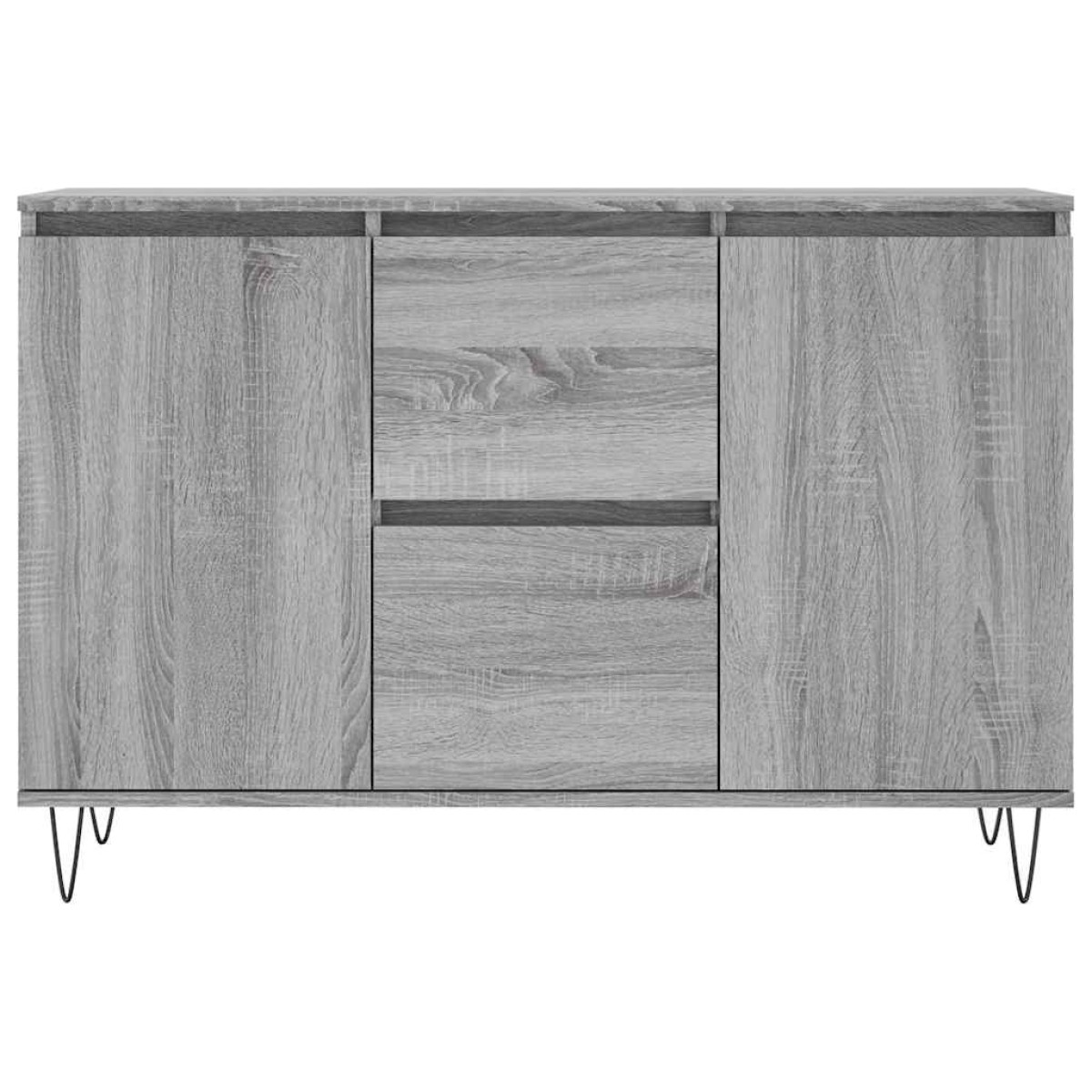 vidaXL Μπουφές Γκρι Sonoma 104 x 35 x 70 εκ. από Επεξεργασμένο Ξύλο
