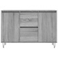 vidaXL Μπουφές Γκρι Sonoma 104 x 35 x 70 εκ. από Επεξεργασμένο Ξύλο