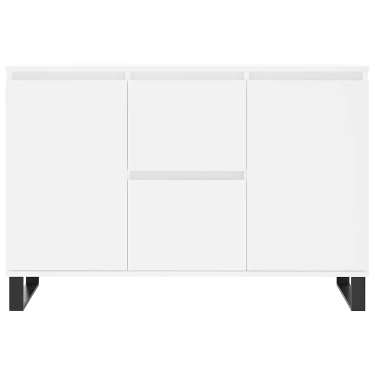 vidaXL Μπουφές Λευκός 104 x 35 x 70 εκ. από Επεξεργασμένο Ξύλο