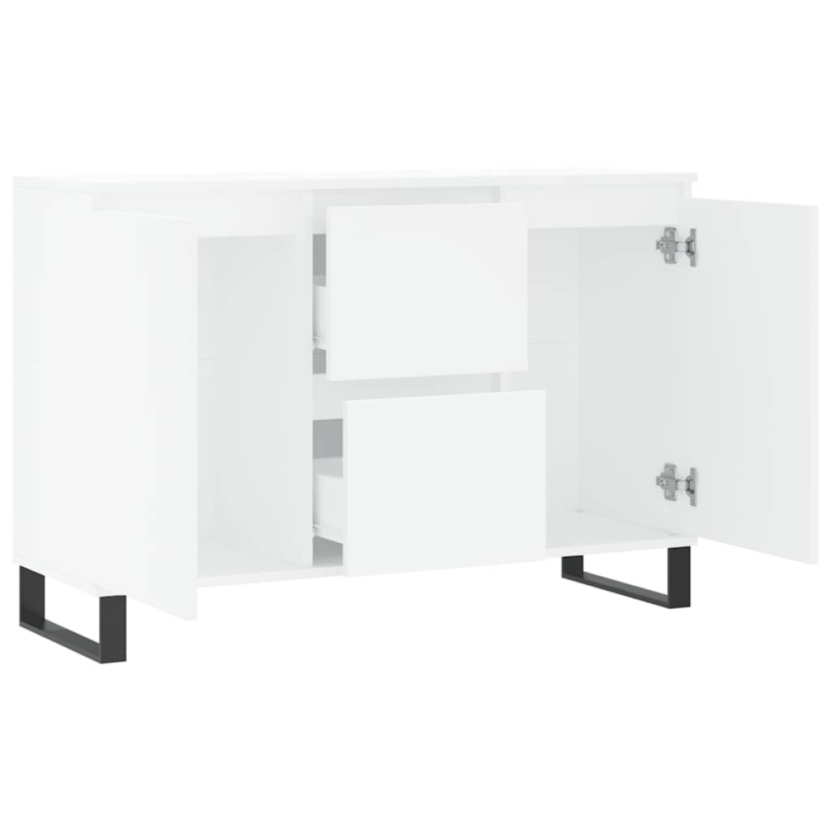 vidaXL Μπουφές Λευκός 104 x 35 x 70 εκ. από Επεξεργασμένο Ξύλο