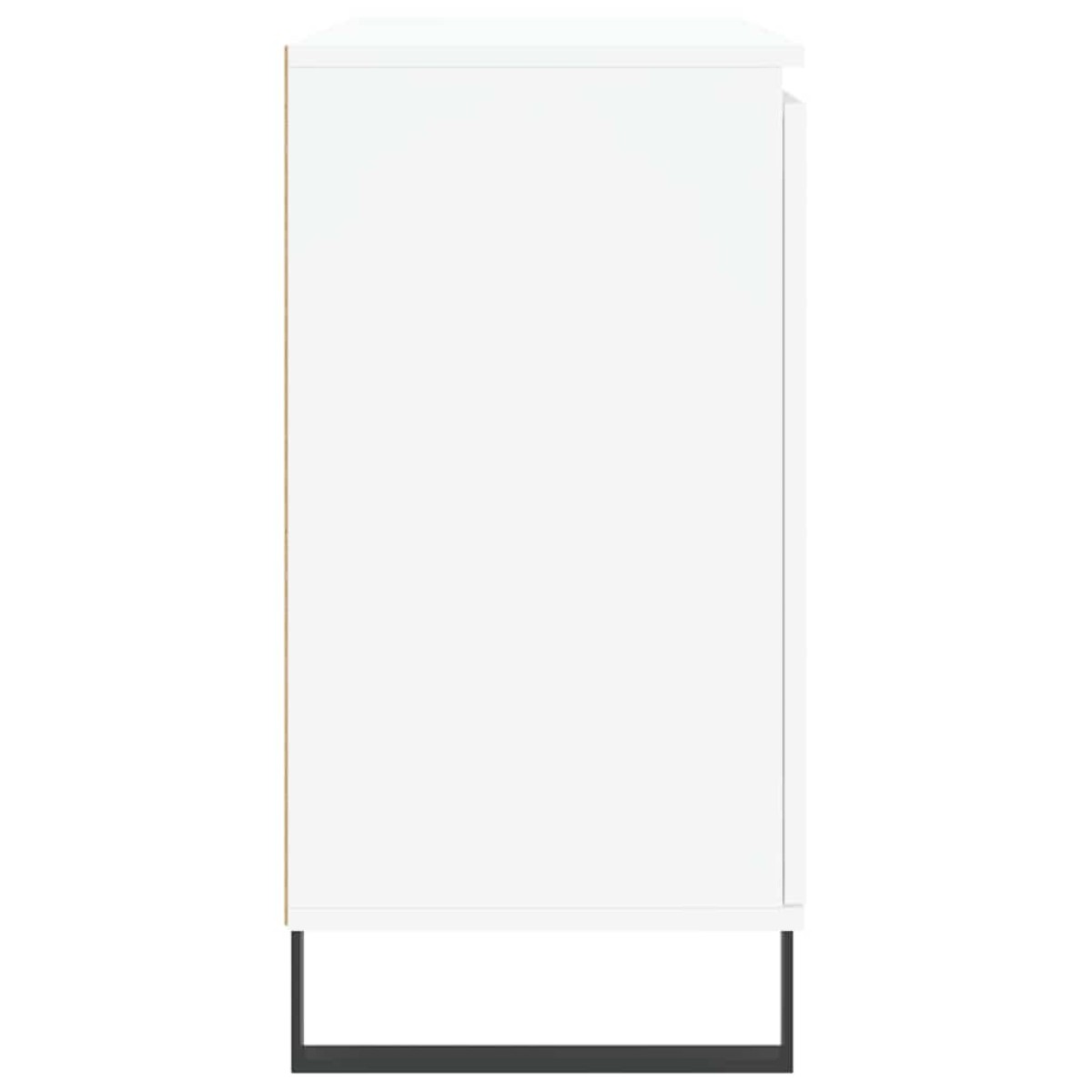 vidaXL Μπουφές Λευκός 104 x 35 x 70 εκ. από Επεξεργασμένο Ξύλο