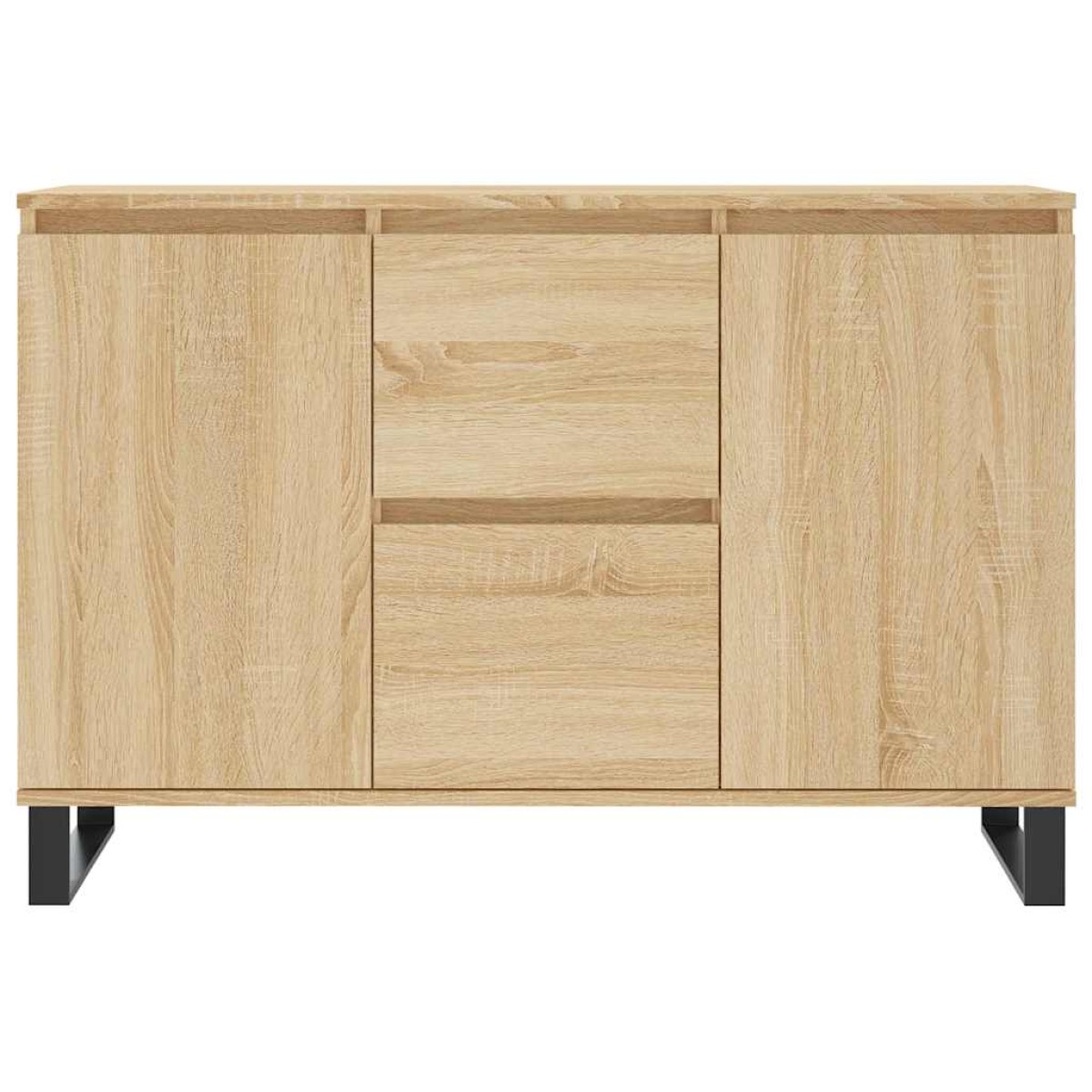 vidaXL Μπουφές Sonoma Δρυς 104 x 35 x 70 εκ. από Επεξεργασμένο Ξύλο