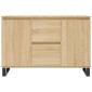 vidaXL Μπουφές Sonoma Δρυς 104 x 35 x 70 εκ. από Επεξεργασμένο Ξύλο