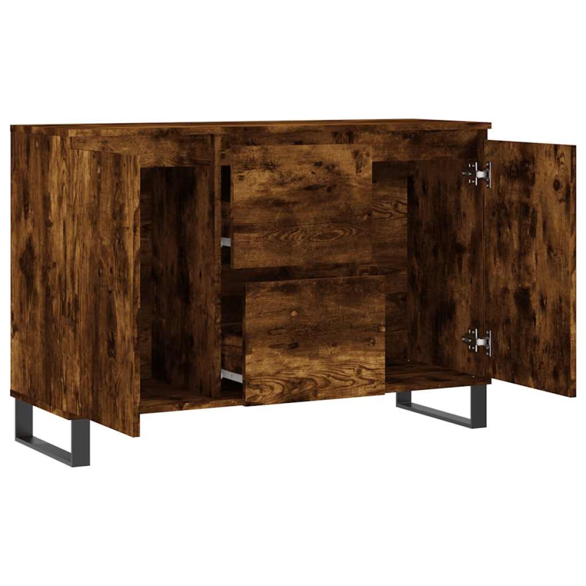 vidaXL Ντουλάπι Καπνιστή Δρυς 104x35x70 εκ. από Επεξεργασμένο Ξύλο