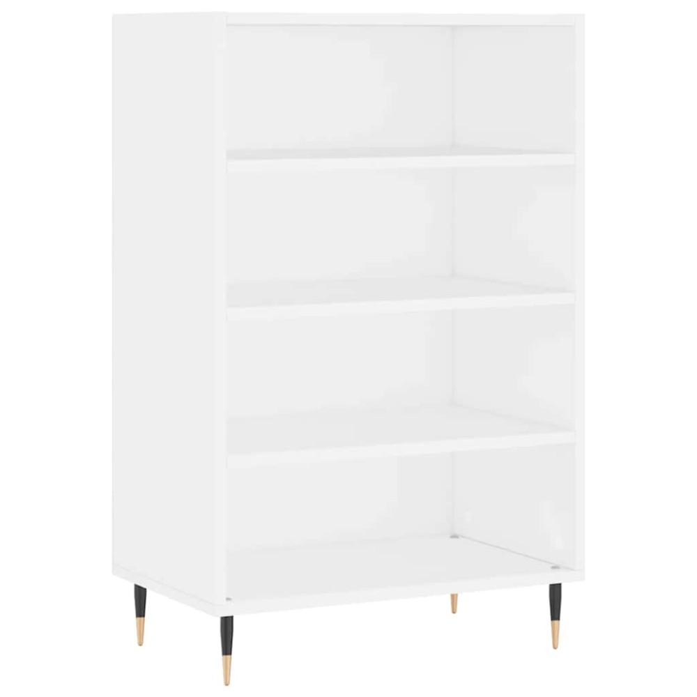 vidaXL Ραφιέρα Λευκή 57 x 35 x 90 από Επεξεργασμένο Ξύλο
