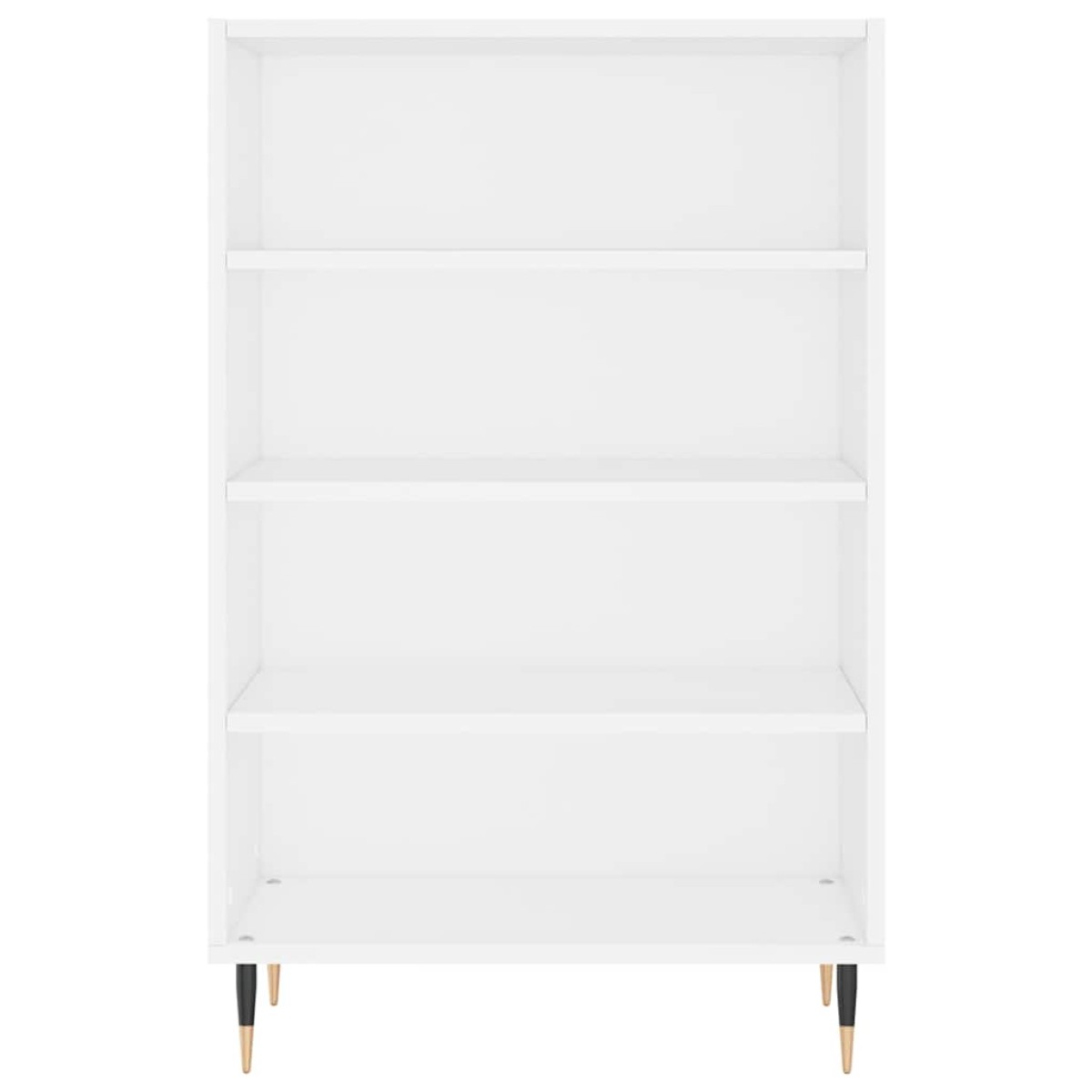 vidaXL Ραφιέρα Λευκή 57 x 35 x 90 από Επεξεργασμένο Ξύλο