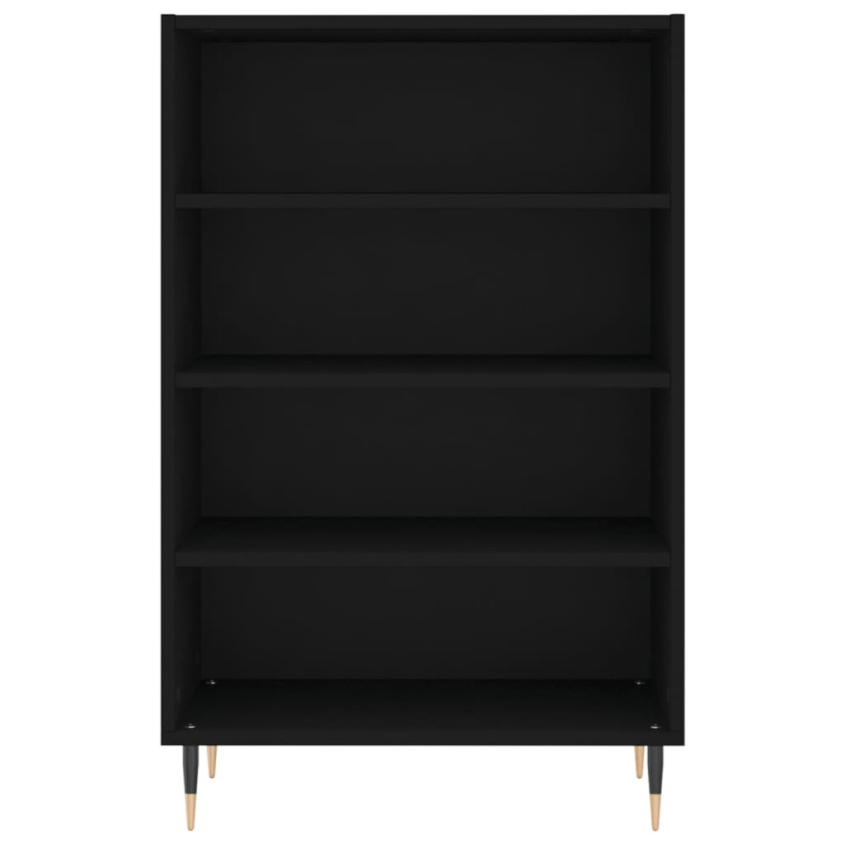 vidaXL Ραφιέρα Μαύρη 57 x 35 x 90 από Επεξεργασμένο Ξύλο