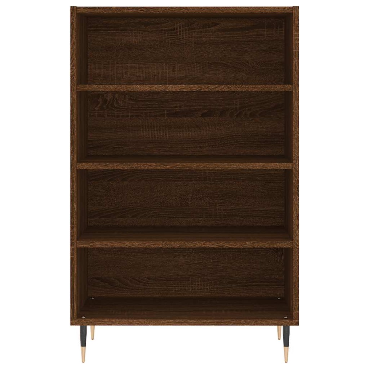 vidaXL Ραφιέρα Καφέ Δρυς 57 x 35 x 90 από Επεξεργασμένο Ξύλο