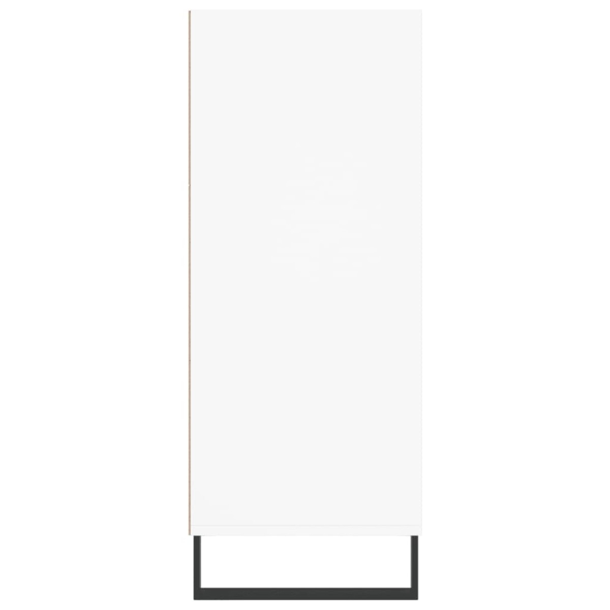vidaXL Ραφιέρα Λευκή 57 x 35 x 90 από Επεξεργασμένο Ξύλο