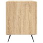 vidaXL Κομοδίνα 2 τεμ. Sonoma Δρυς 40 x 35 x 47,5 εκ. Επεξεργ. Ξύλο