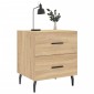 vidaXL Κομοδίνο Sonoma Δρυς 40 x 35 x 47,5 εκ. από Επεξεργασμένο Ξύλο