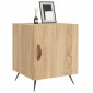 vidaXL Κομοδίνα 2 τεμ. Sonoma Δρυς 40 x 40 x 50 εκ. από Επεξεργ. Ξύλο