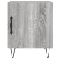 vidaXL Κομοδίνα 2 τεμ. Γκρι Sonoma 40 x 40 x 50 εκ. από Επεξεργ. Ξύλο